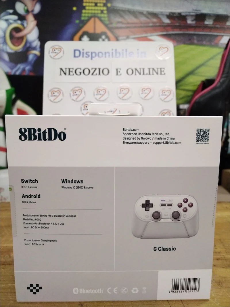 8Bitdo Pro 3 Bluetooth Controller for Switch/Switch 2 Windows, Apple, SteamOS, Android