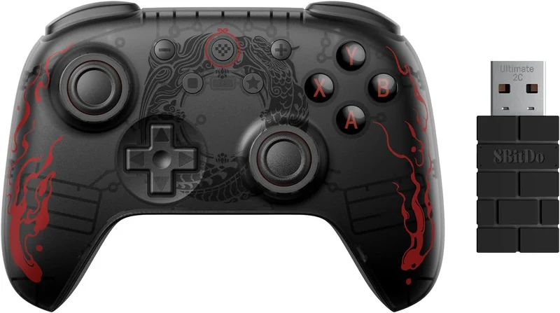 8Bitdo Ultimate 2C Wireless Controller ufficiale Black Myth: Wukong