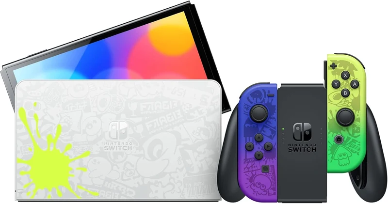 Console Nintendo Switch – Modello OLED edizione speciale Splatoon 3(usato garantito)