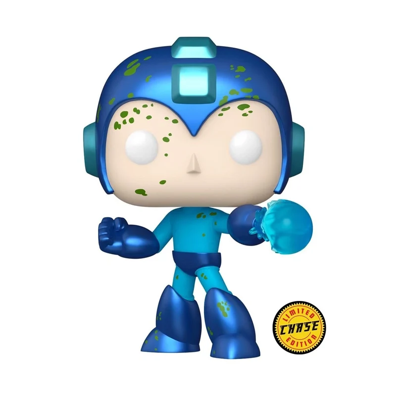 Funko Pop! Games: Fusion - Megaman - Mega Man - Variante Chase -1097-