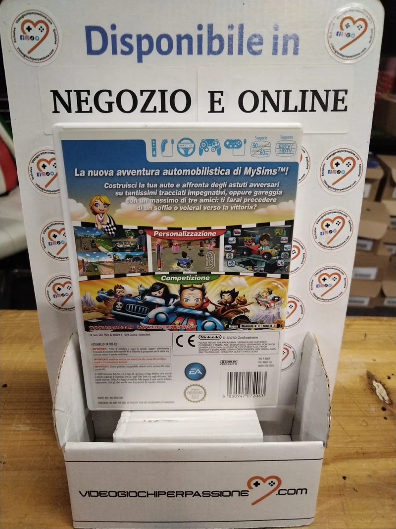 My Sims Racing Nintendo WII (usato garantito)(versione italiana)