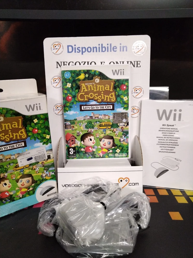 Animal Crossing - Let's go to the City Nintendo WII (usato garantito)(versione italiana)