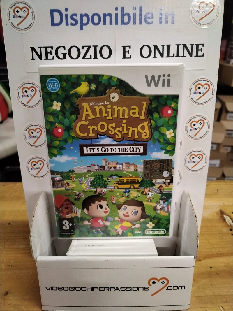 Animal Crossing - Let's go to the City Nintendo WII (usato garantito)(versione italiana)