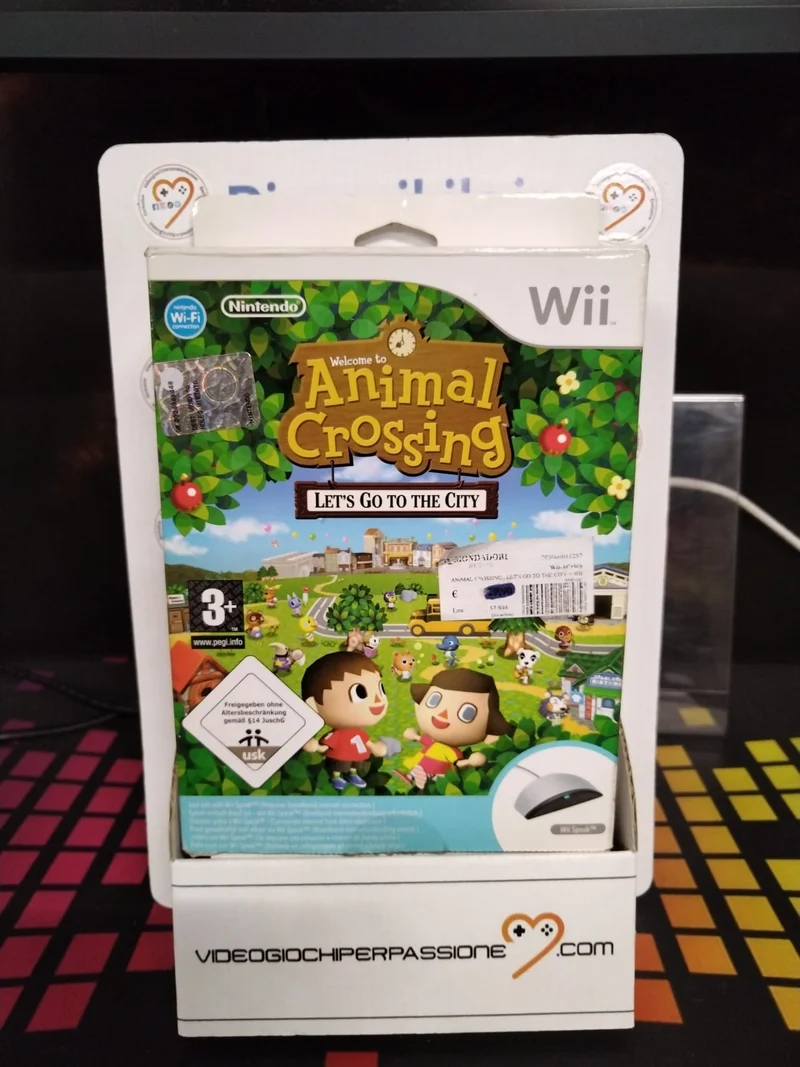 Animal Crossing - Let's go to the City Nintendo WII (usato garantito)(versione italiana)