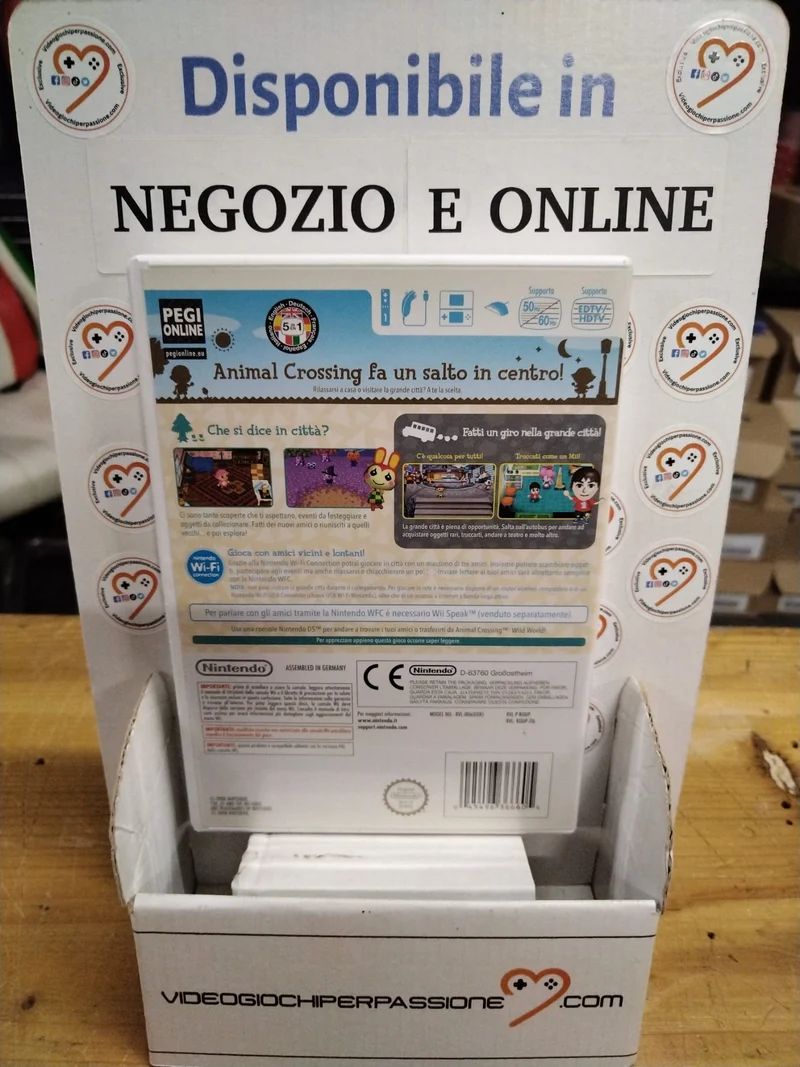 Animal Crossing - Let's go to the City Nintendo WII (usato garantito)(versione italiana)