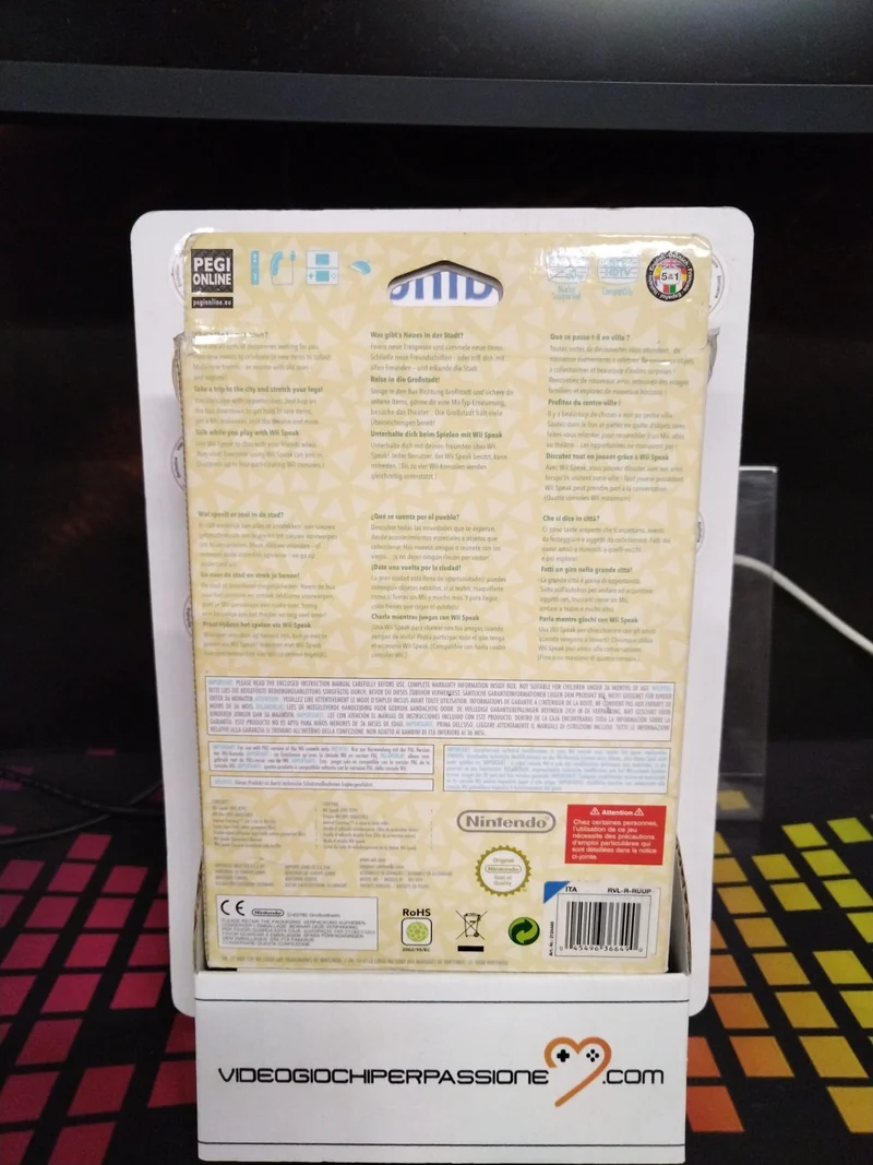 Animal Crossing - Let's go to the City Nintendo WII (usato garantito)(versione italiana)