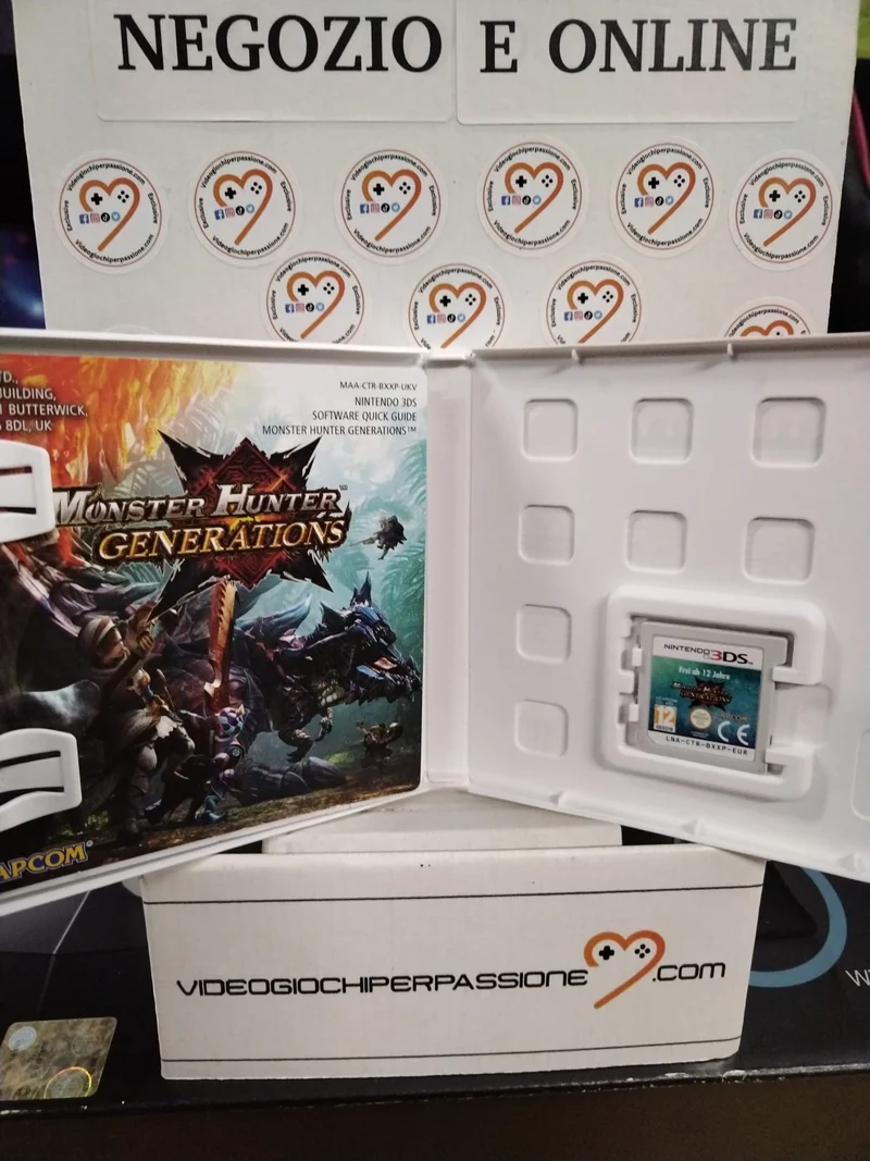 Monster Hunter Generations Nintendo 3DS (usato garantito)(versione europea)