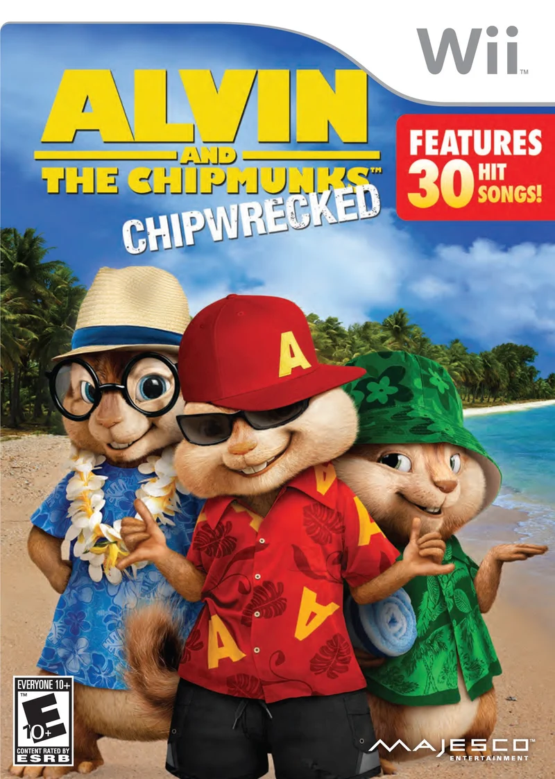 Alvin & Chipmunks Chipwrecked - Nintendo Wii