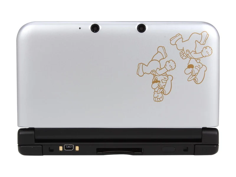 Nintendo Silver 3DS XL with Mario & Luigi : Dream Team Handheld Console