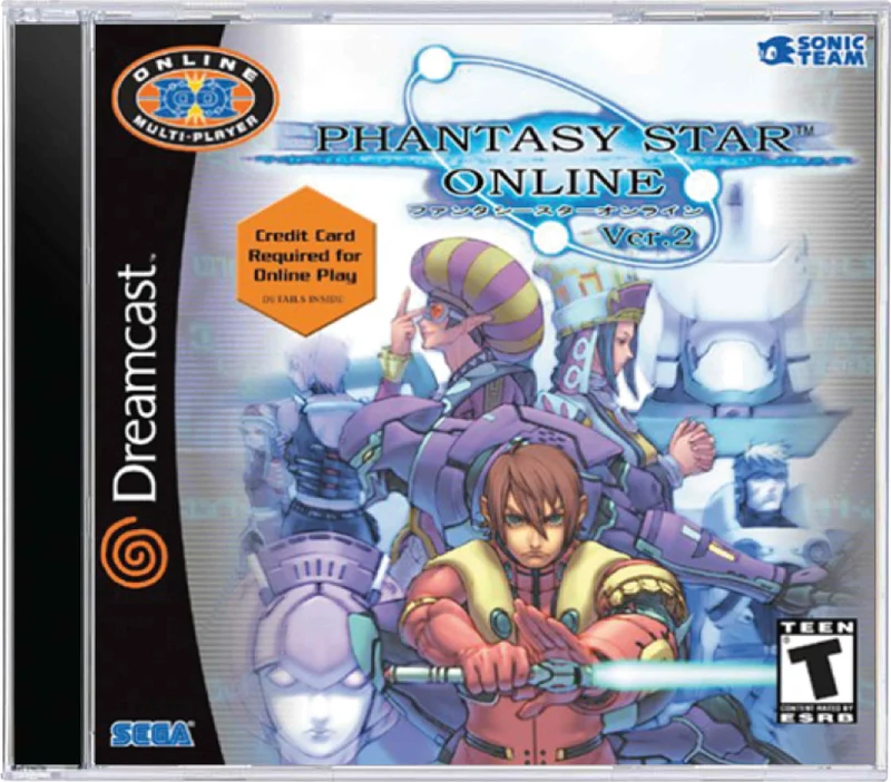 Phantasy Star Online Version 2 - Sega Dreamcast