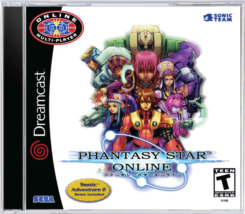 Phantasy Star Online - Sega Dreamcast