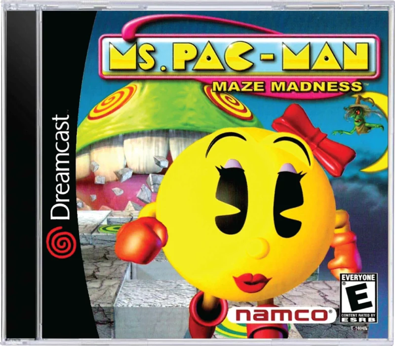 Ms. Pac-Man Maze Madness - Sega Dreamcast