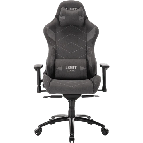 L33T V4 Canvas Gaming Chair Dark Gray