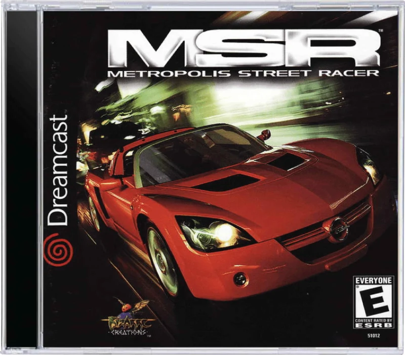 Metropolis Street Racer - Sega Dreamcast