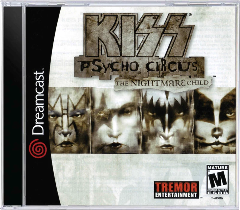KISS Psycho Circus The Nightmare Child - Sega Dreamcast