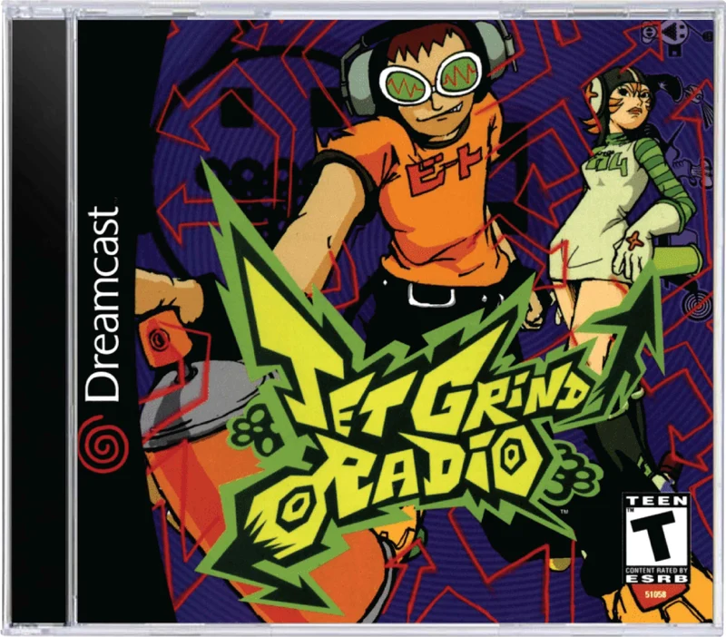 Jet Grind Radio - Sega Dreamcast