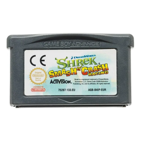 Shrek Smash Crash Racing Game Boy Advance - Usato