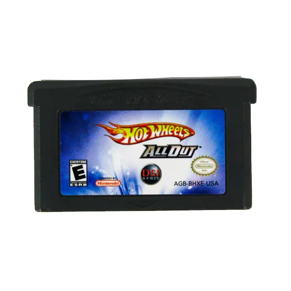 Hotwheels All Out Game Boy Advance - Usato
