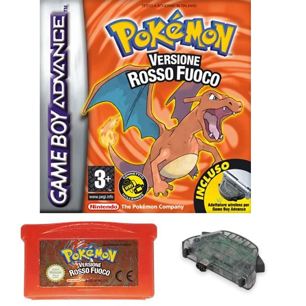 Pokemon Rosso Fuoco Game Boy Advance - Usato