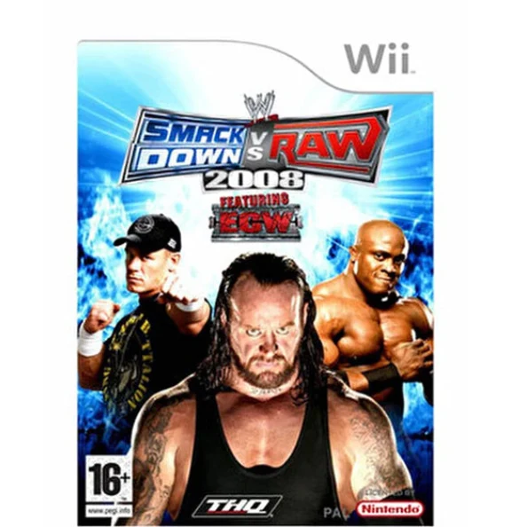 SmackDown VS Raw 2008 Wii - Usato