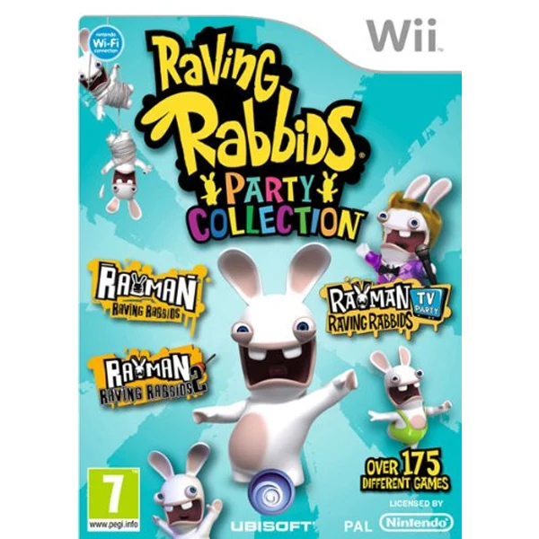 Raving Rabbids Party Collection Wii - Usato