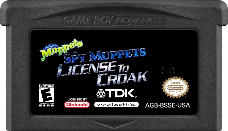 Spy Muppets License to Croak - (Game Only) (GameBoy Advance)