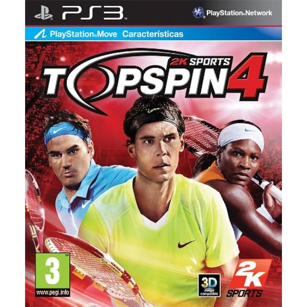 Top Spin 4 PS3 - Usato