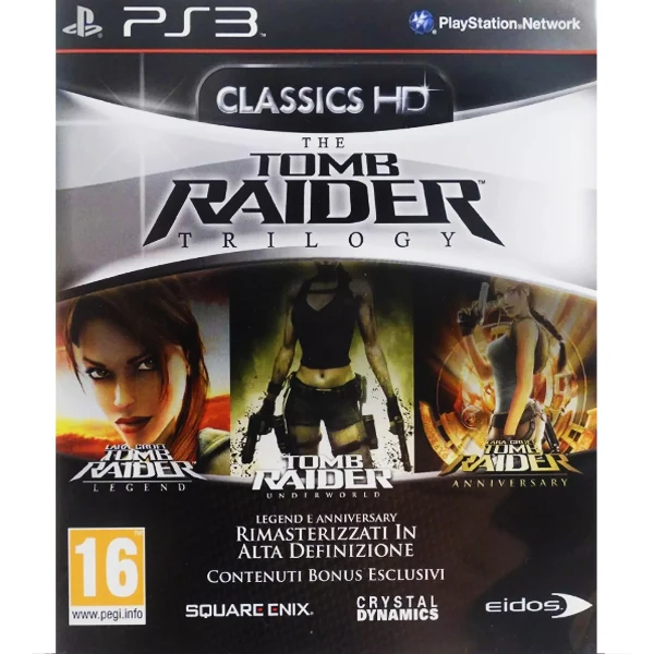 Tomb Raider Trilogy PS3 - Usato