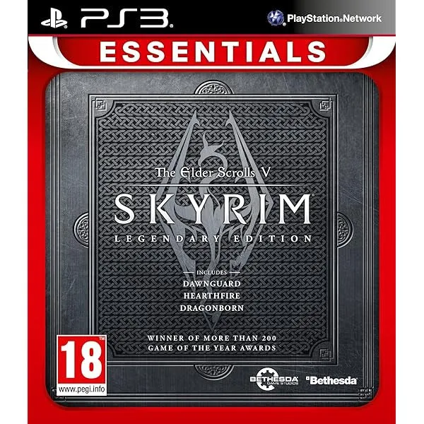 The Elder Scrolls 5 Skyrim PS3 Essentials - Usato