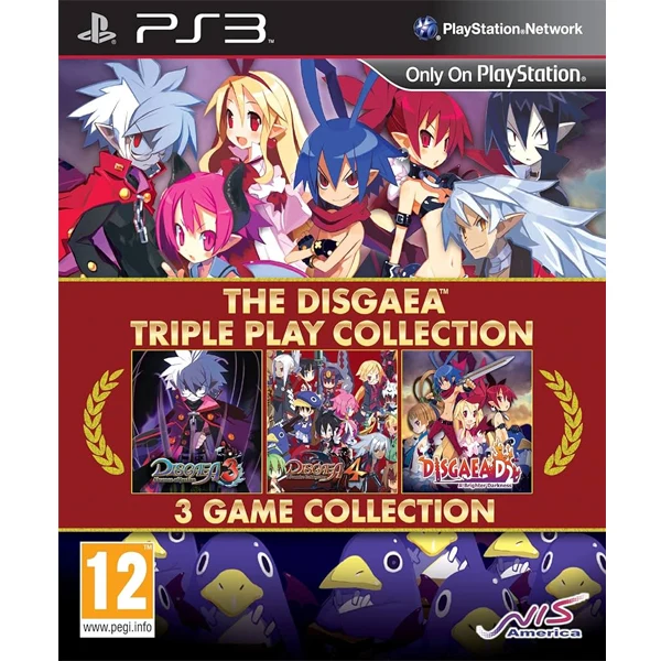 The Disgaea Triple Play Collection PS3 - Usato