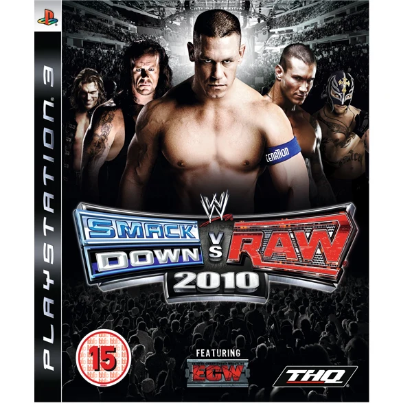 SmackDown Vs Raw 2010 PS3 - Usato