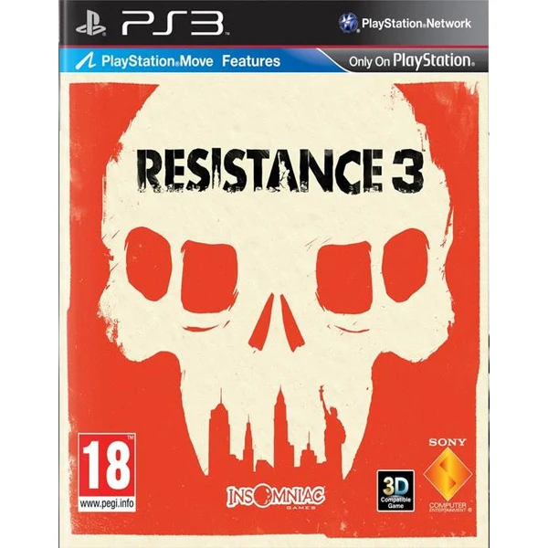 Resistance 3 PS3 - Usato