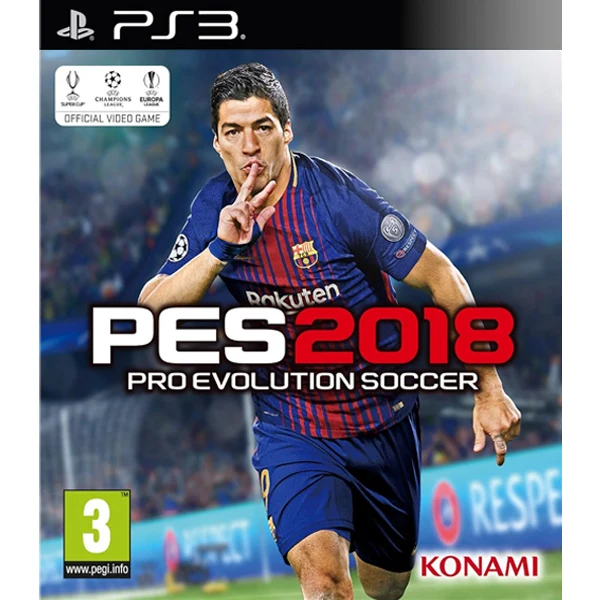 Pro Evolution Soccer 2018 PES PS3 - Usato