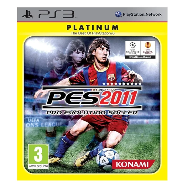 Pro Evolution Soccer 2011 PES PS3 Platinum - Usato