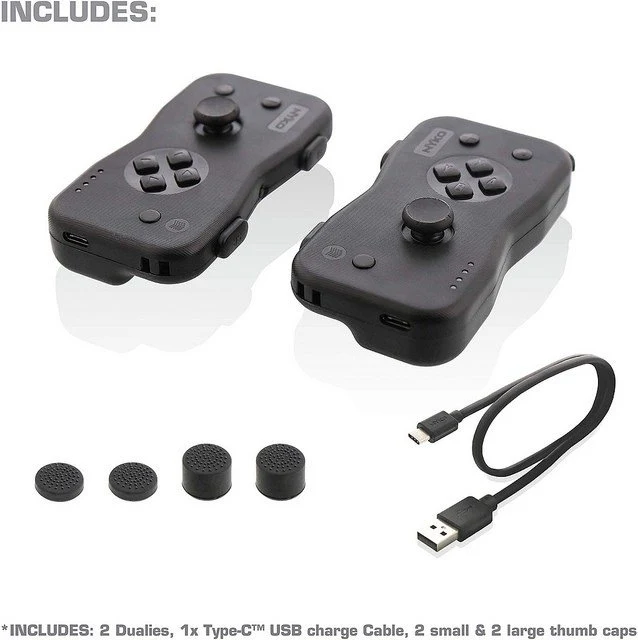 Nyko Dualies Controllers + Nintendo Switch Moving Out 2
