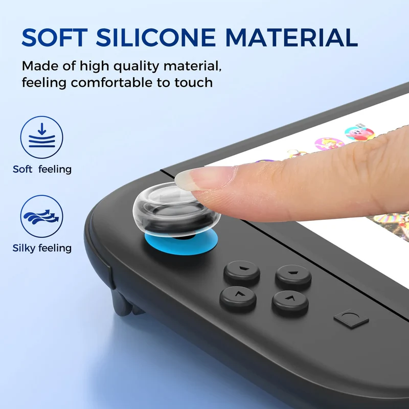IINE Transparent Joy-Con Analog Cap for Nintendo Switch 2