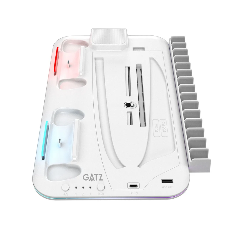 Gatz Orbit-Sync Pro Cooling & Charging Stand for PS5 Slim / PS5 Pro