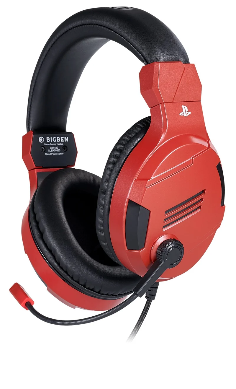 RED SONY OFFICIAL HEADSET