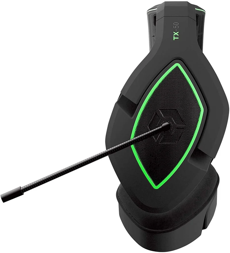 Gioteck - TX-50 Premium Stereo Gaming Headset Green & Black for Xbox Series, Xbox One & Mobile