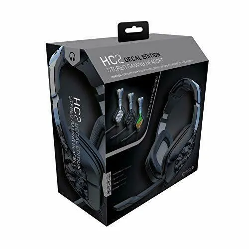 HC2 Wired Stereo Gaming Headset Decal Edition for PS5, PS4, Xbox Series, Xbox One, Switch & Mobile