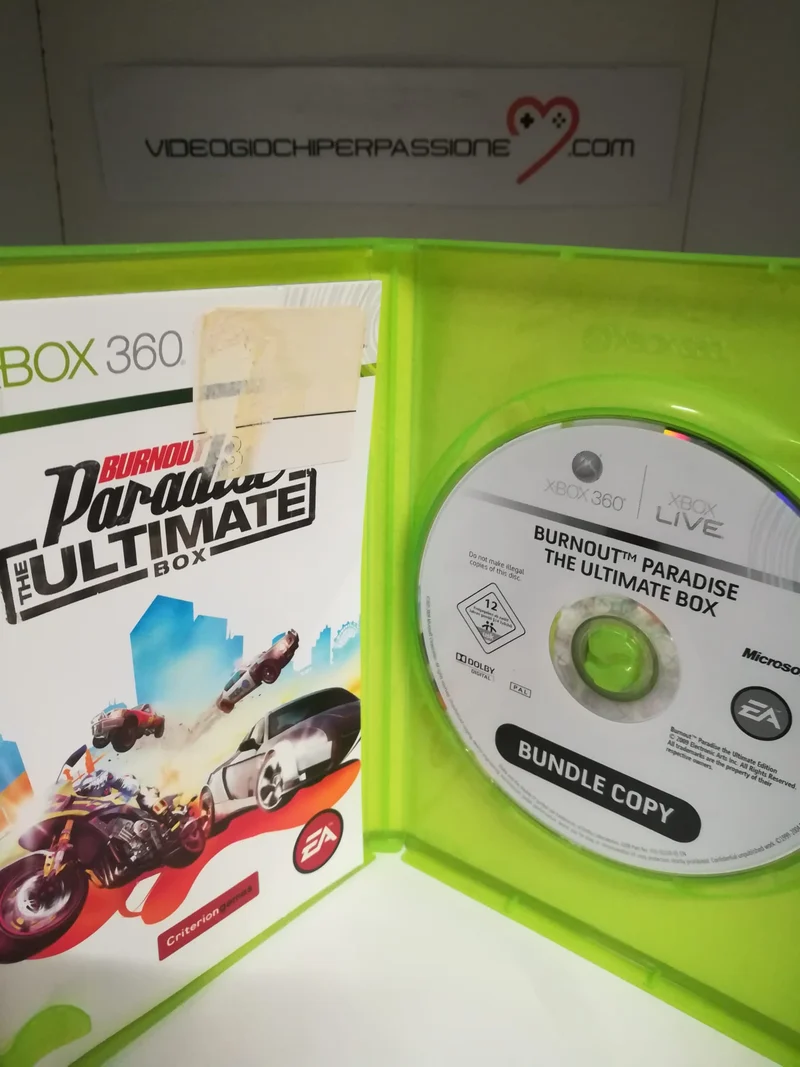 BURNOUT PARADISE THE ULTIMATE BOX XBOX 360 (usato garantito)