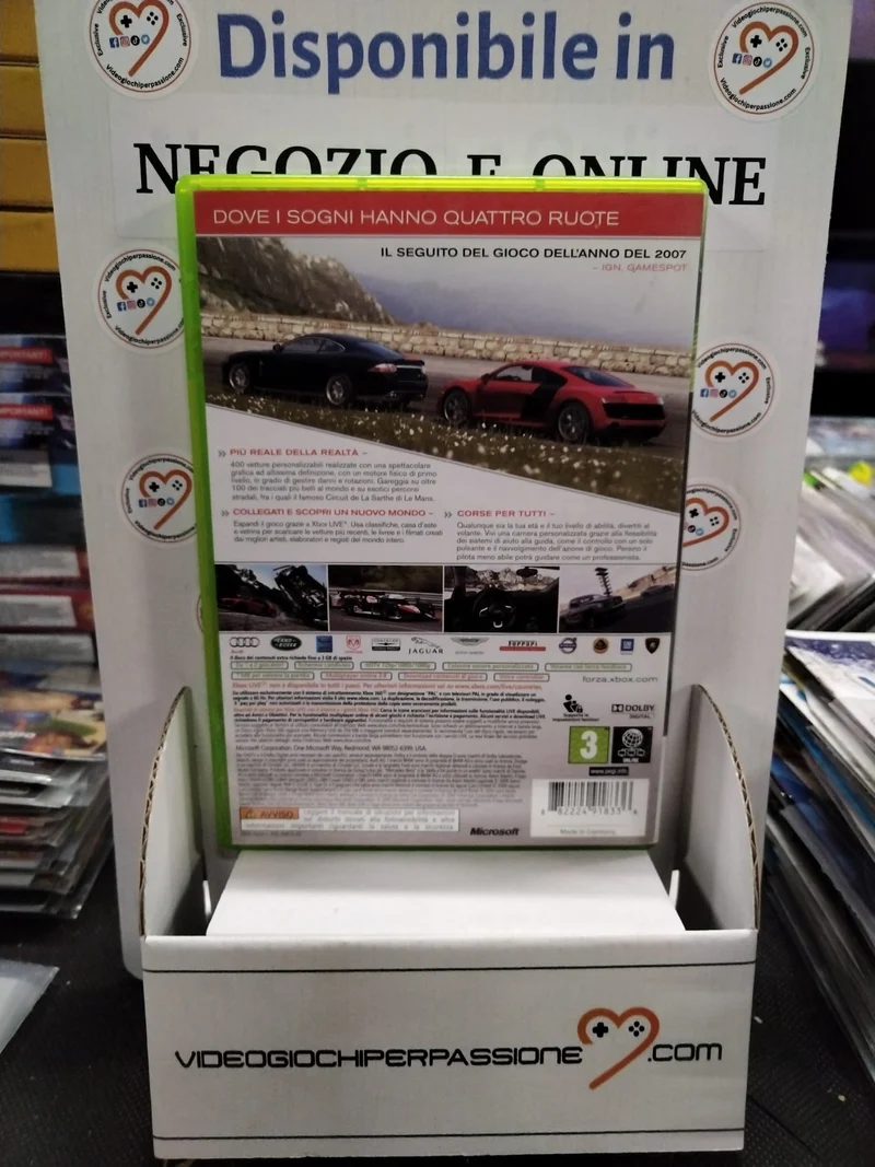 Forza Motorsport 3 Xbox 360 (usato garantito)(versione italiana)