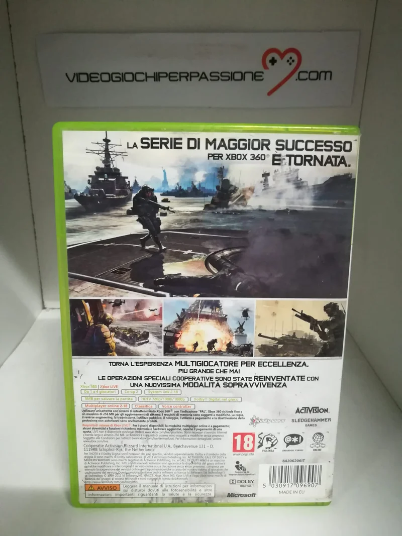 CALL OF DUTY MW3 XBOX 360 (usato garantito)(versione italiana)