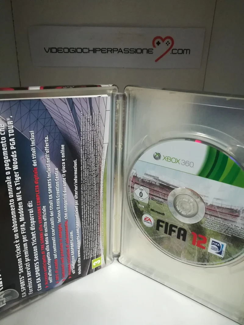 FIFA 12 XBOX 360 (usato garantito) STEELBOOK MILAN