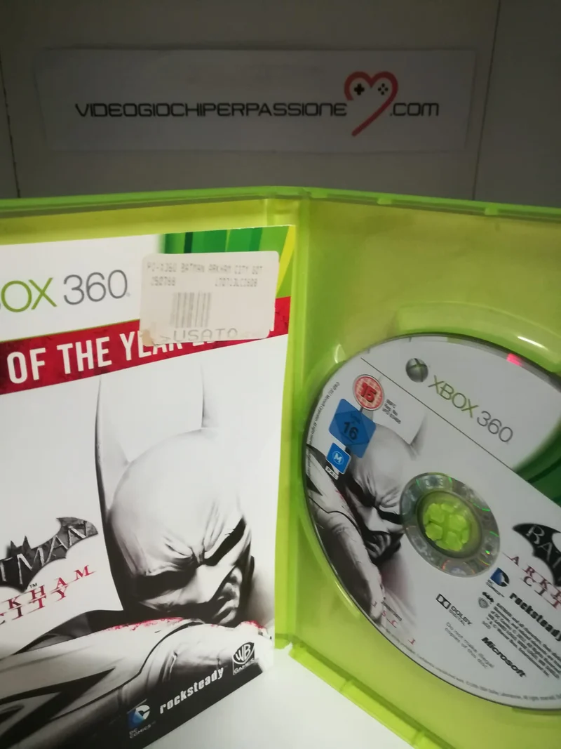 BATMAN ARKAM CITY XBOX 360 (usato garantito)(versione italiano)