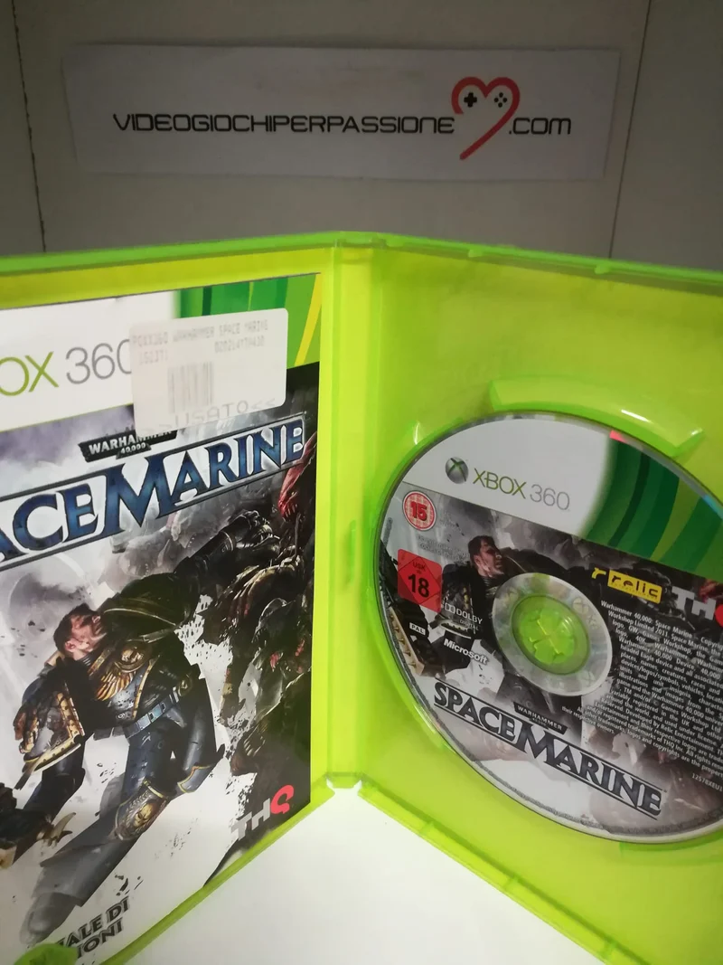 WARHAMMER 40.000 SPACE MARINE XBOX 360 (usato)(versione italiana)