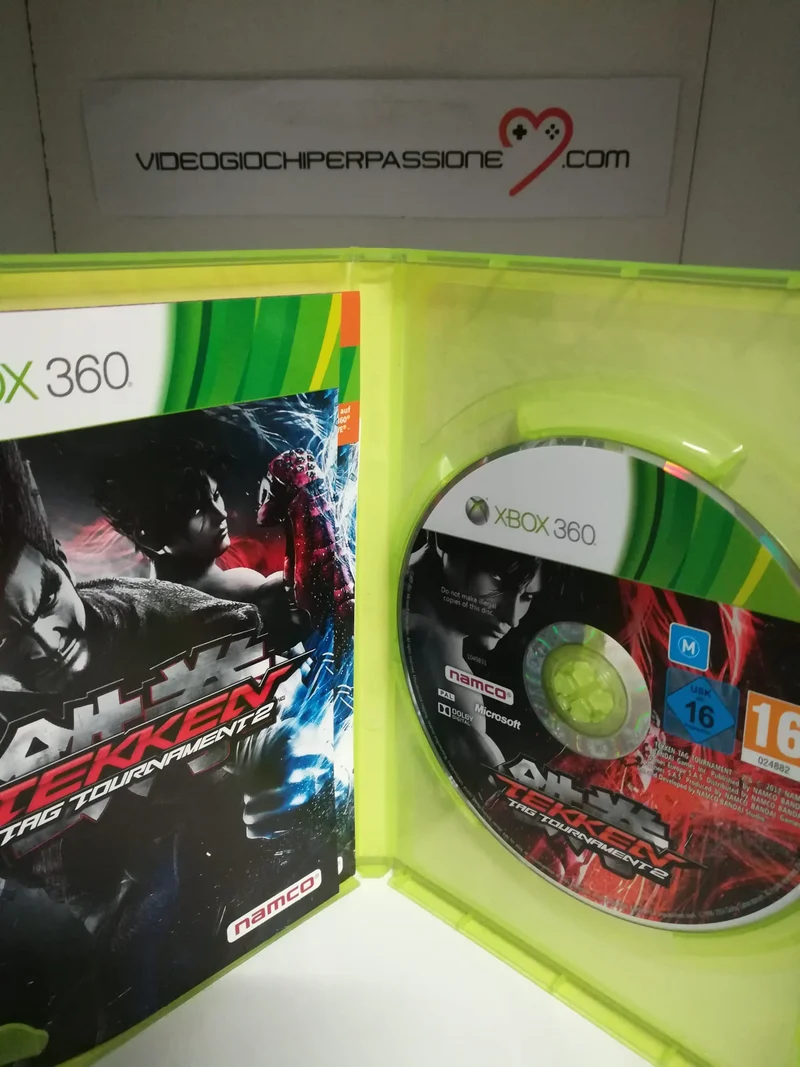 TEKKN TAG TOURNAMENT 2 XBOX 360 (usato garantito)(versione italiana)