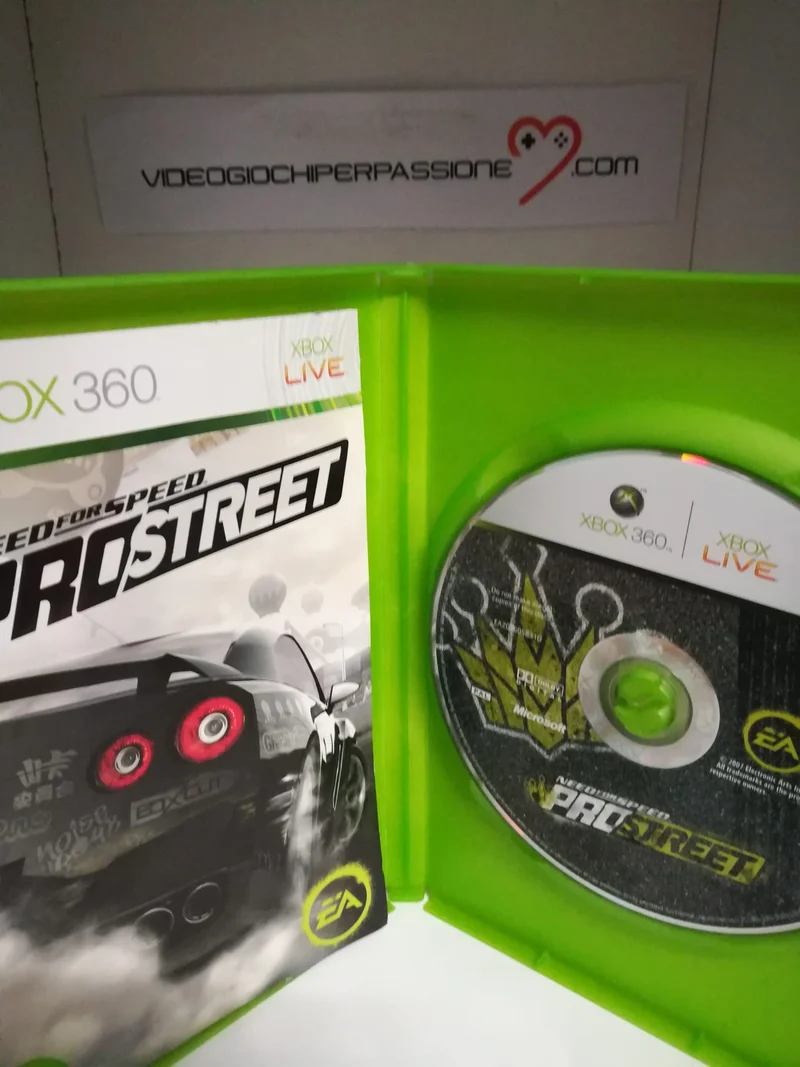 NEED FOR SPEED PRO STREET XBOX 360 (usato garantito)(versione italiana)