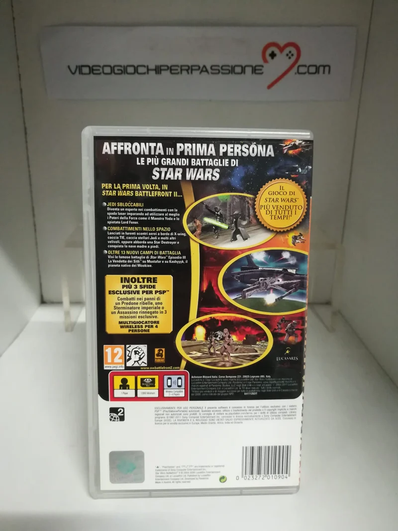 STAR WARS BATTLEFRONT 2 PSP (usato garantito)(versione italiana)