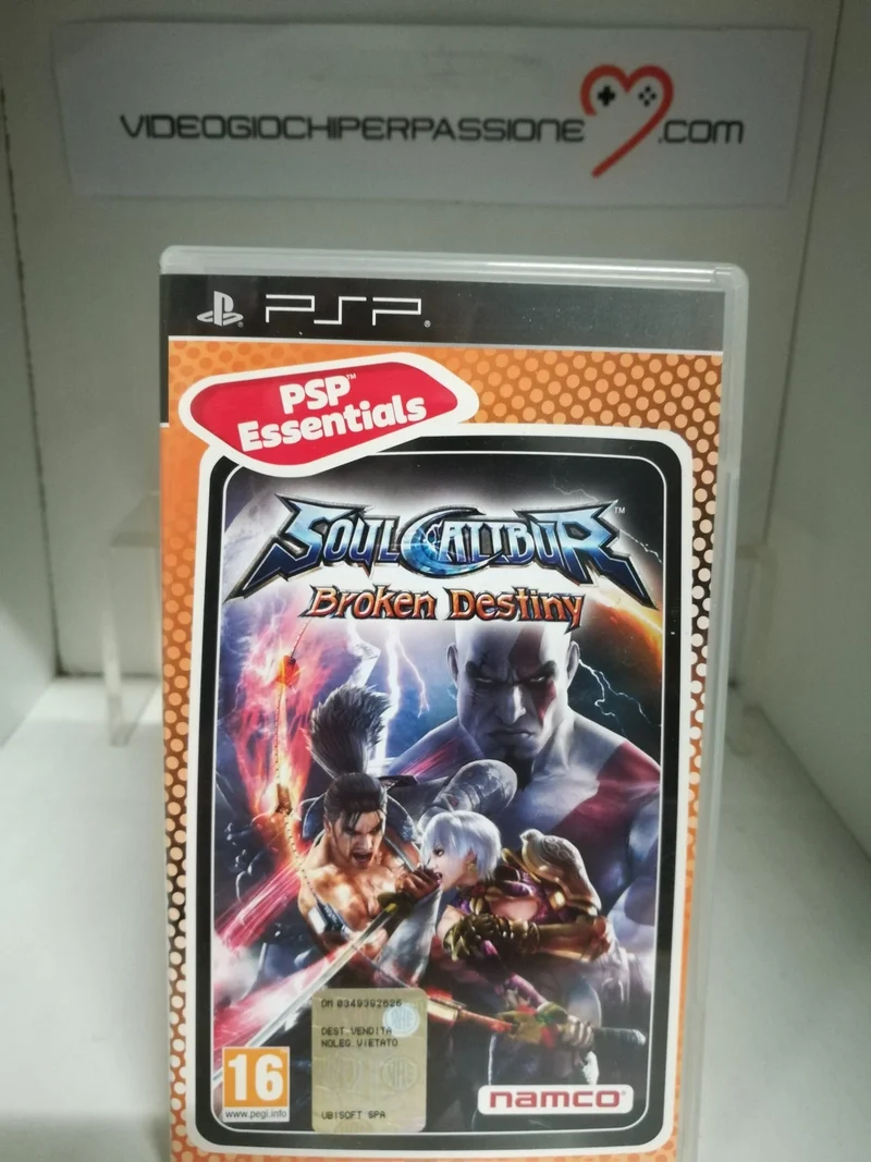 SOUL CALIBUR BROKEN DESTINY PSP (usato garantito)(versione italiana)